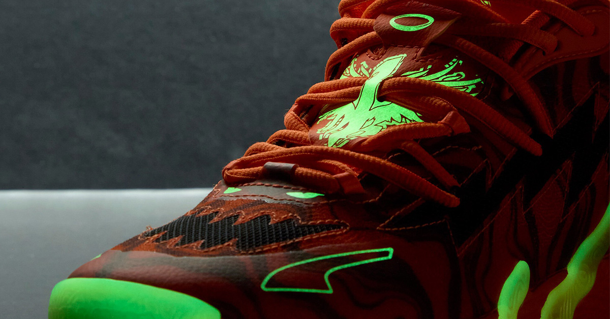 Cheap Russian plus Air Jordans Outlet sales online Puma logoprint op de pijp LaMelo Ball and PUMA bring Halloween spirit to the pitch